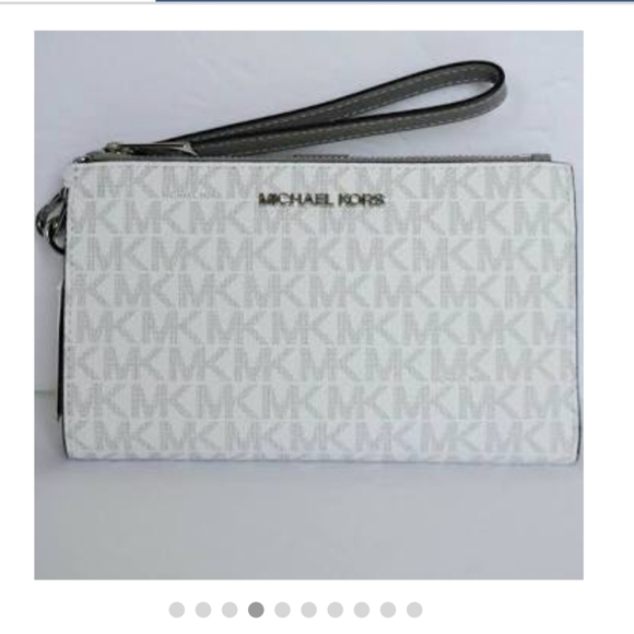 MICHAEL Michael Kors Handbags - Michael Kors Jet Set Double Zip Wristlet